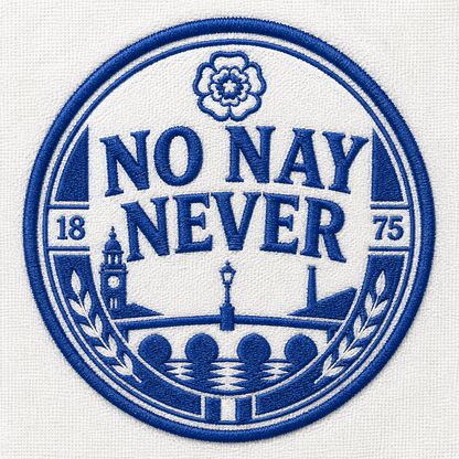 No Nay Never Blackburn Rovers Football Shirt