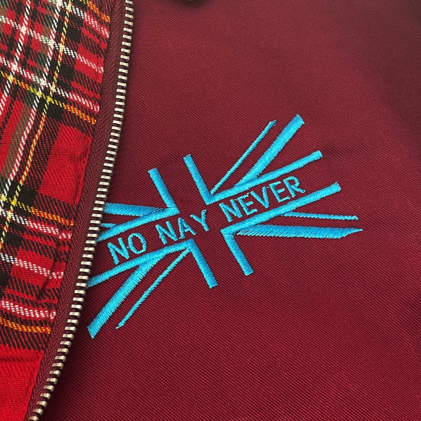 No Nay Never Harrington Jacket