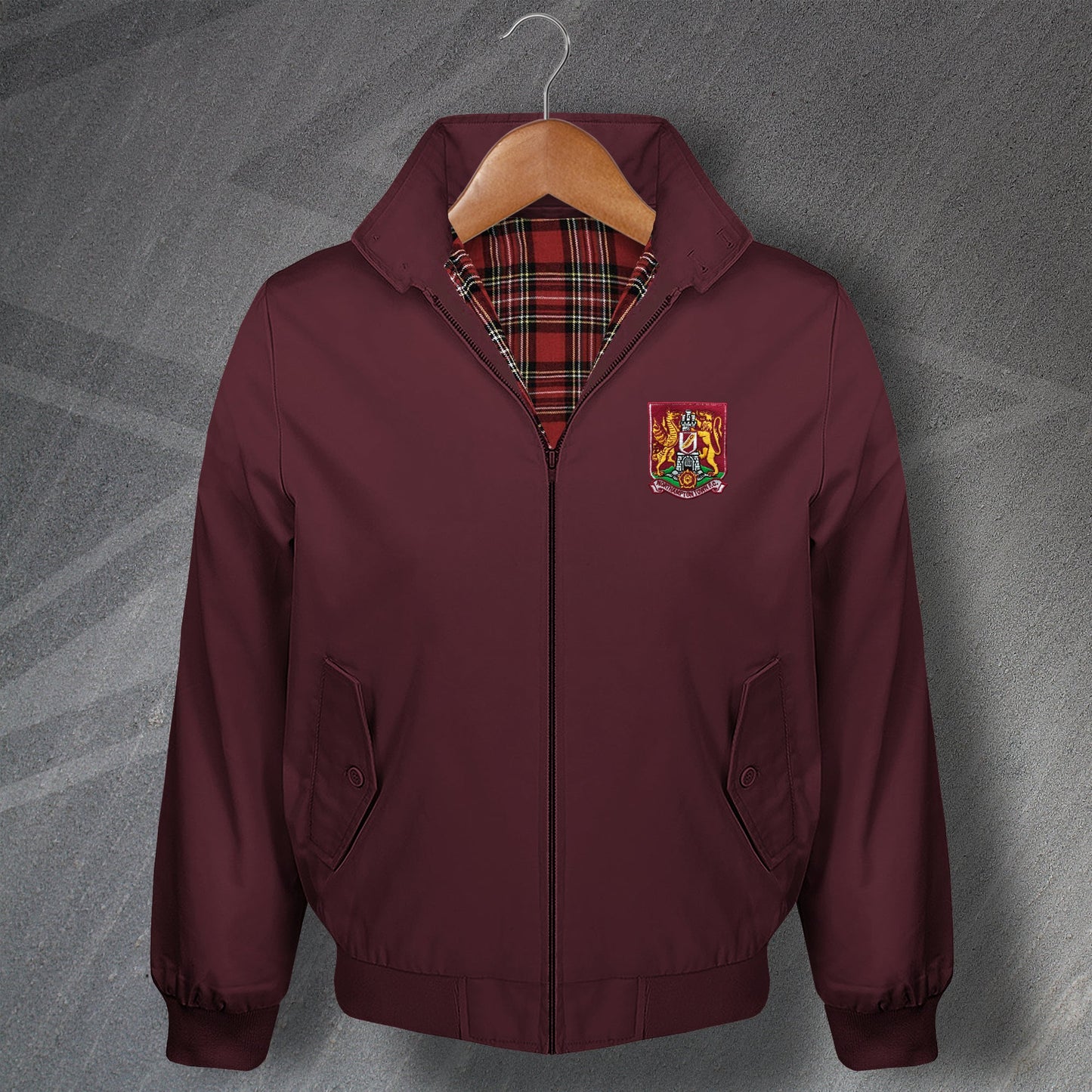Retro Northampton Harrington Jacket