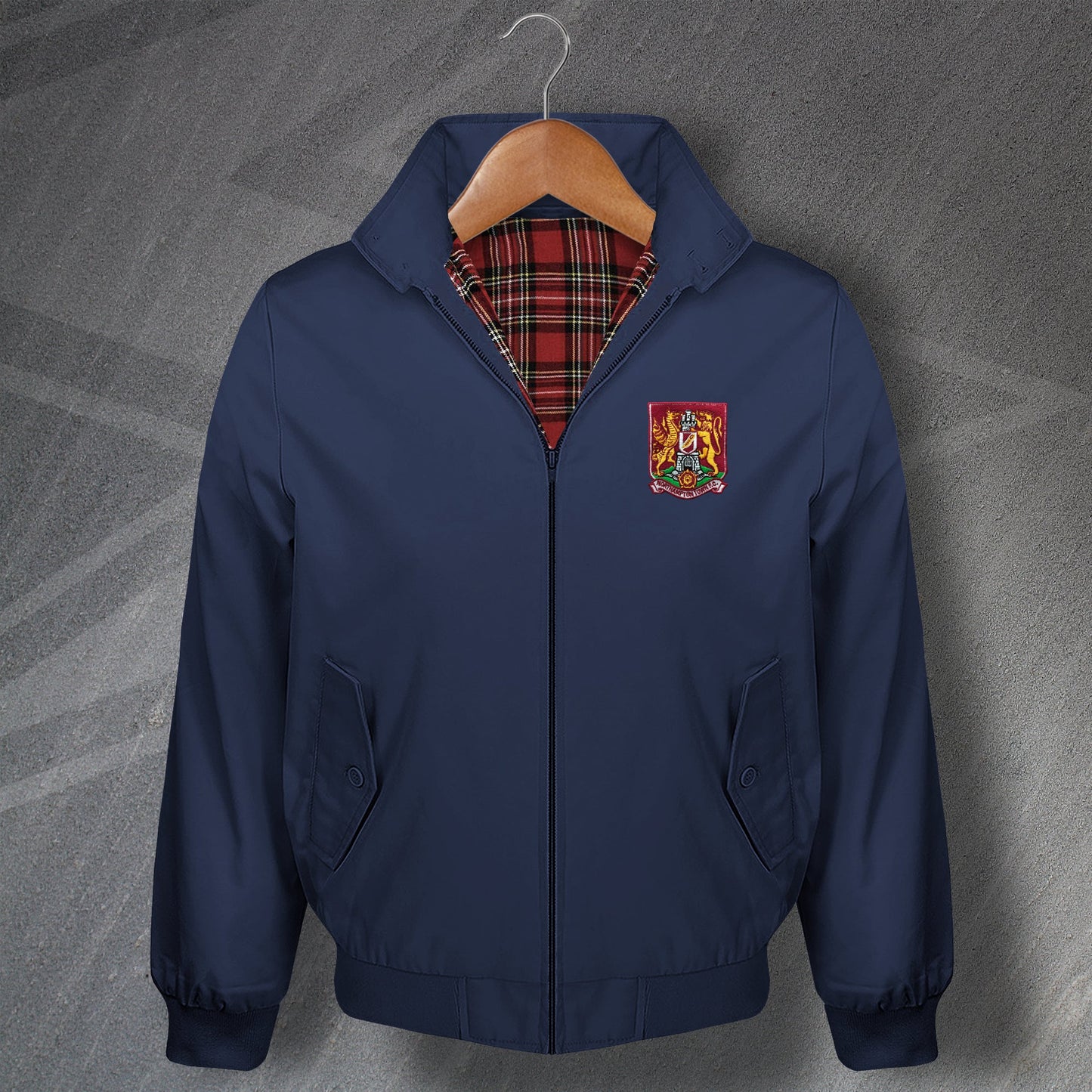 Retro Northampton Harrington Jacket