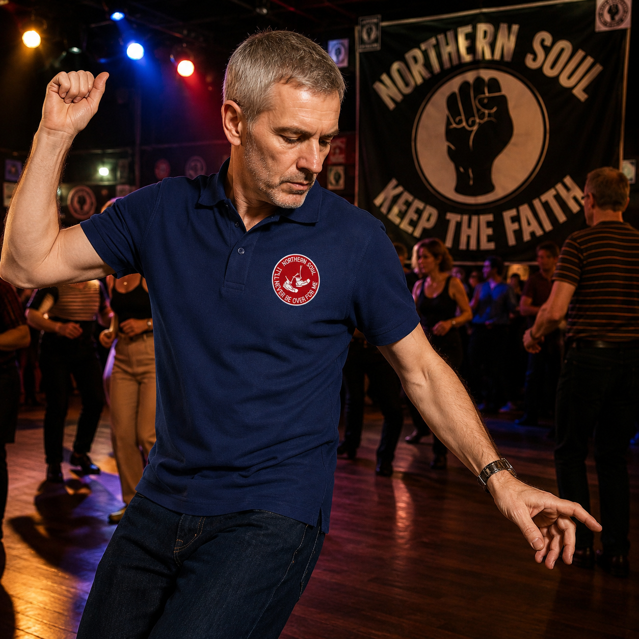 Northern Soul It'll Never Be Over for Me Polo Shirt 