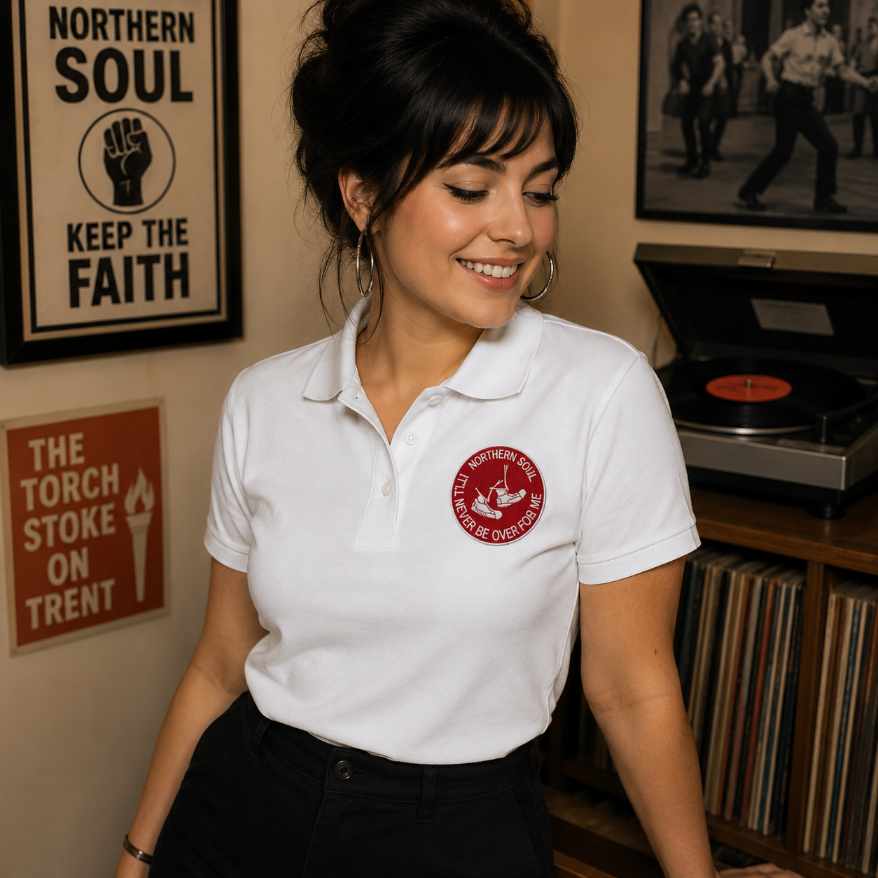 Northern Soul It'll Never Be Over for Me Polo Shirt 