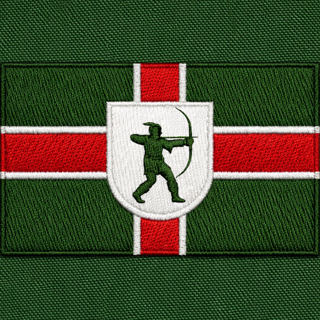 Nottinghamshire Flag Softshell Jacket