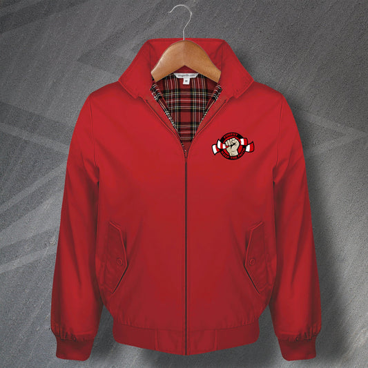 Forest Keep The Faith Embroidered Harrington Jacket