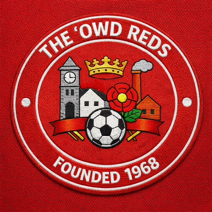 Old School Accrington Stanley Football Shirt