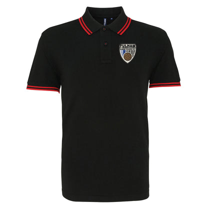 Old School Fulham Football Polo Shirt