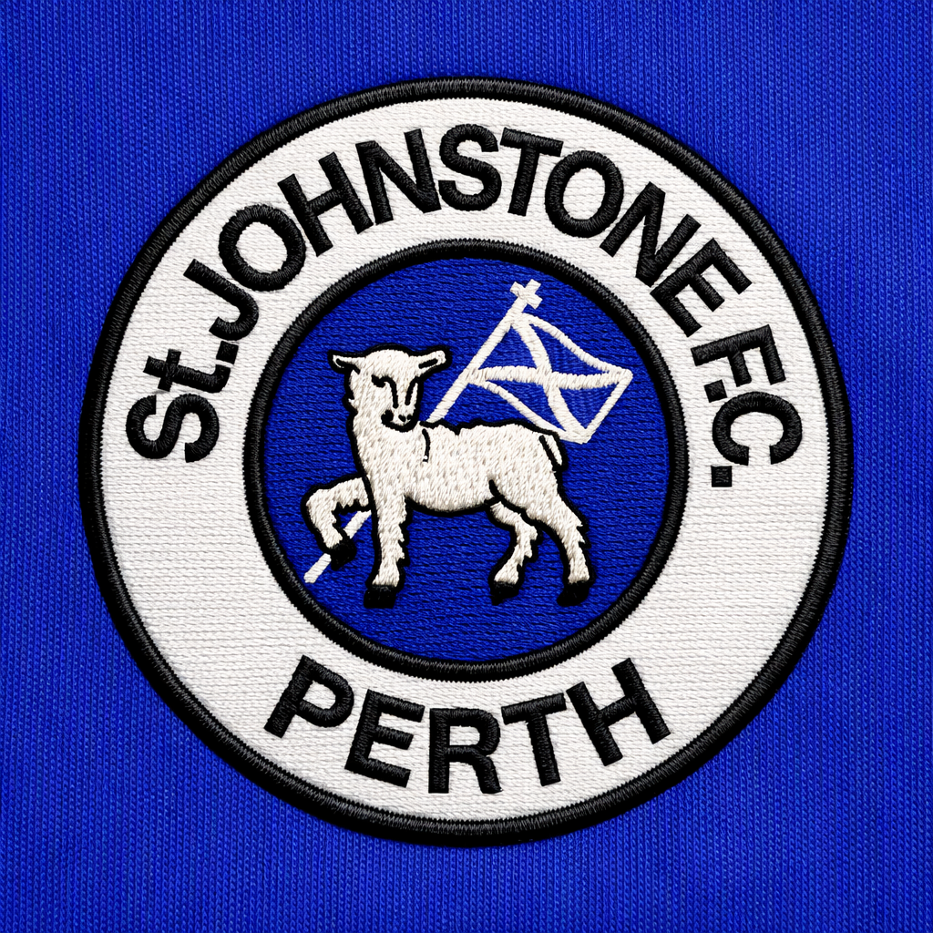 Vintage St Johnstone Football Shirt