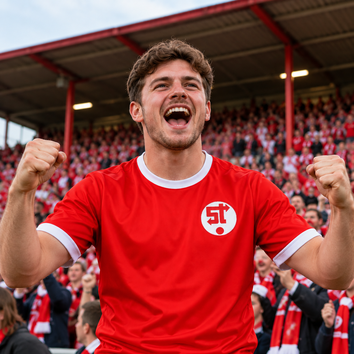 Old School Swindon Football Shirt