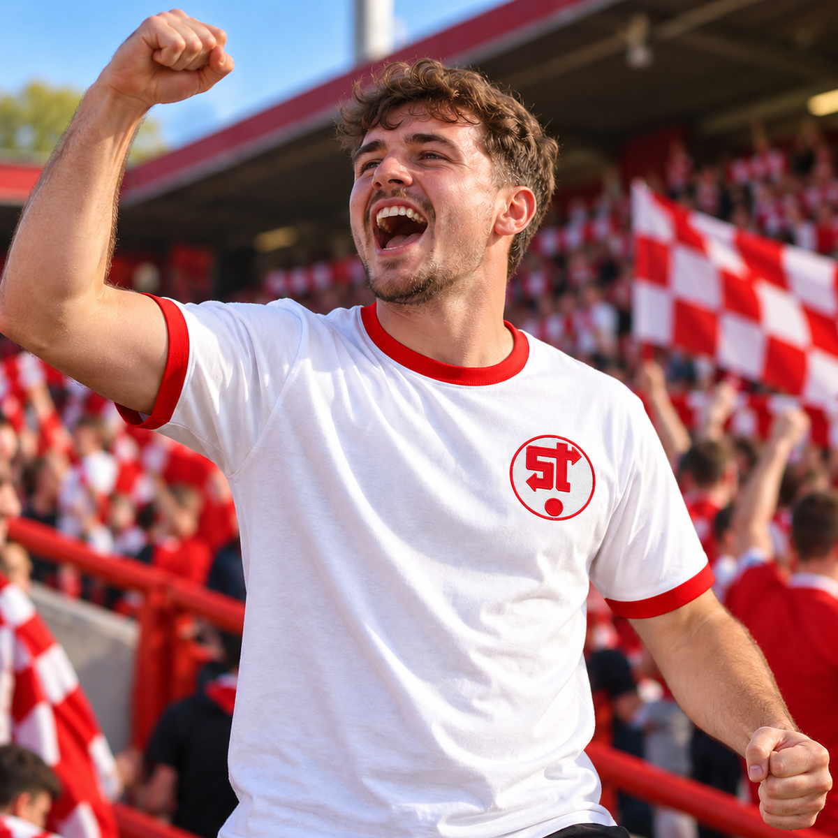 Old School Swindon Football Shirt