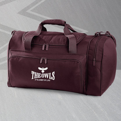 The Owls It's a Way of Life Embroidered Universal Holdall