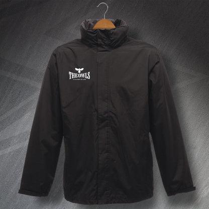The Owls It's a Way of Life Embroidered Waterproof Jacket