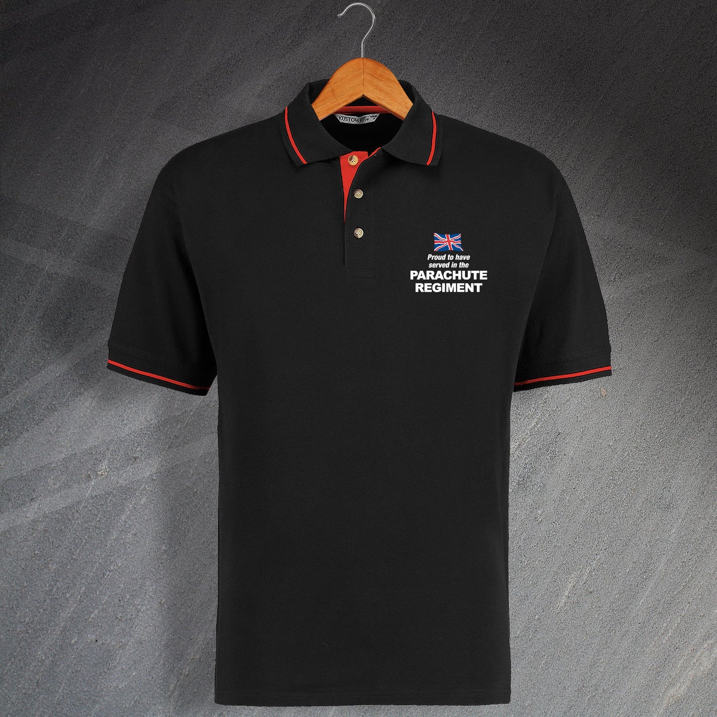Parachute Regiment Embroidered Polo Shirt