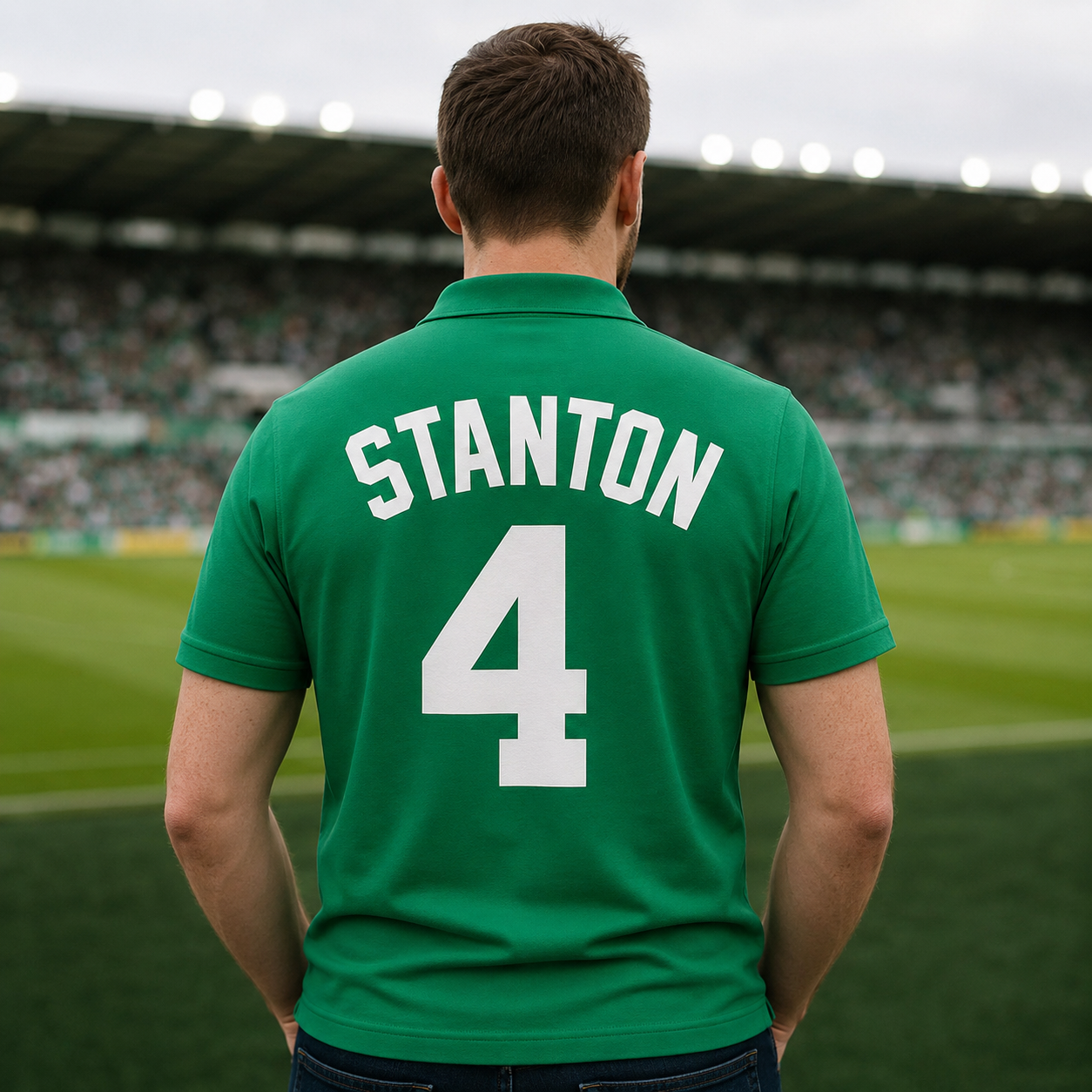 Pat Stanton Hibernian Shirt