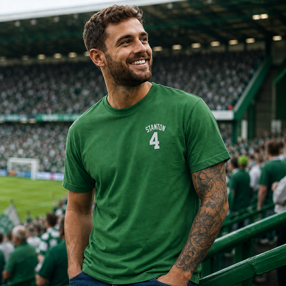 Pat Stanton Hibernian Football T-Shirt 