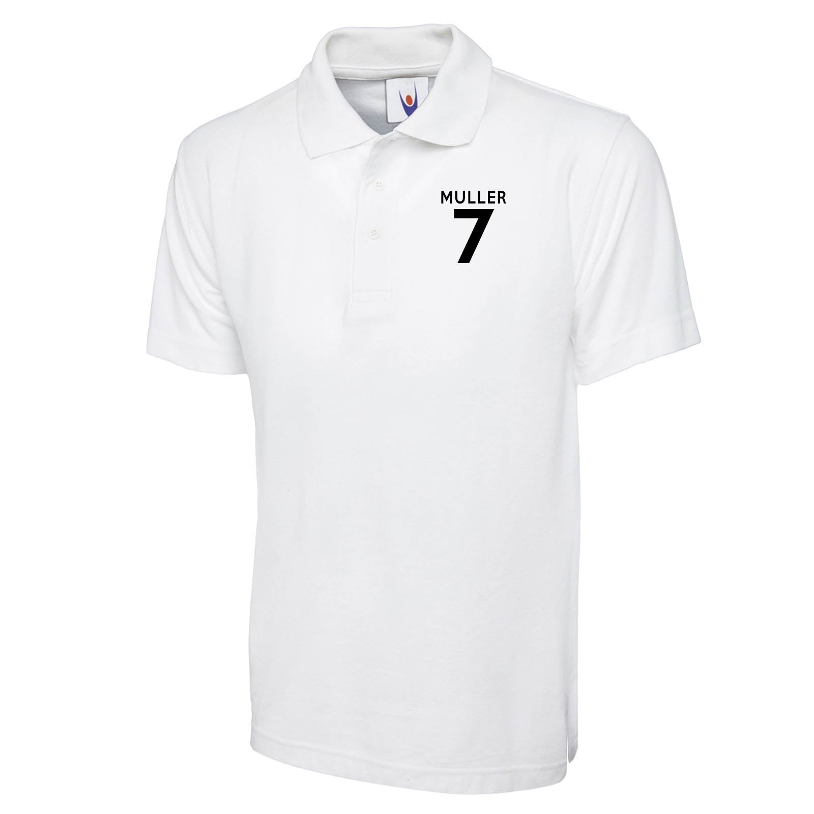 Personalised Polo Shirt Embroidered with any Name & Number