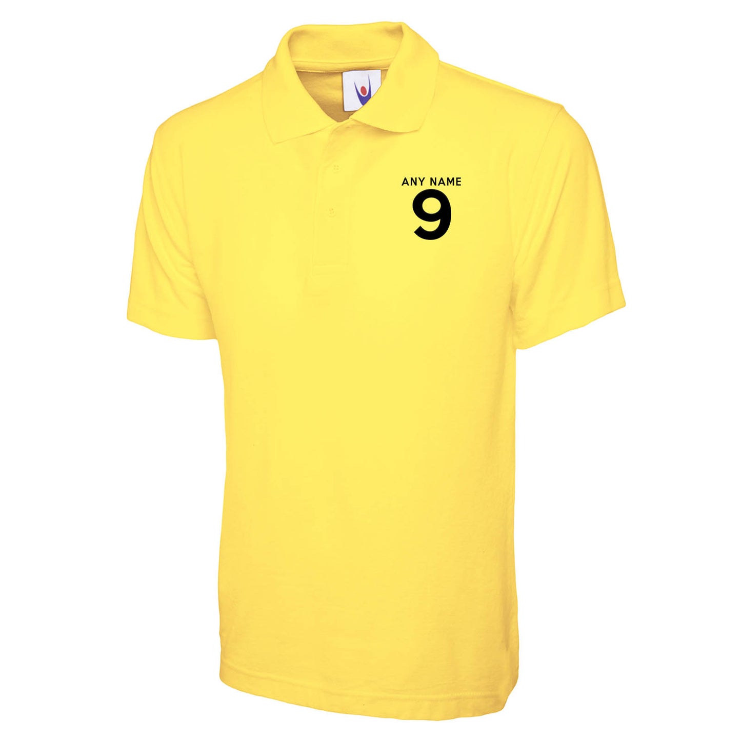 Personalised Polo Shirt Embroidered with any Name & Number