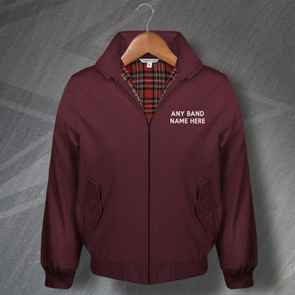 Harrington Jacket Embroidered with any Band Name