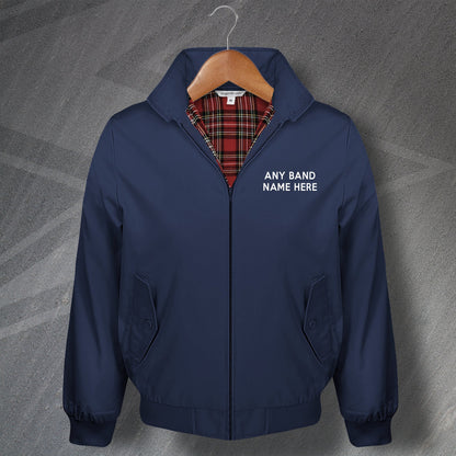 Harrington Jacket Embroidered with any Band Name