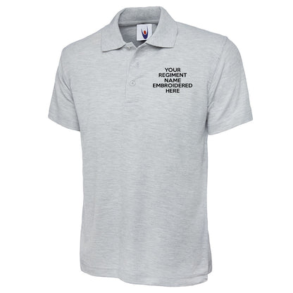 Personalised British Army Polo Shirt Embroidered