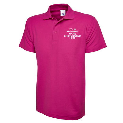 Personalised British Army Polo Shirt Embroidered
