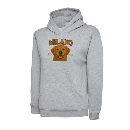 Custom Embroidered Dog Hoodie