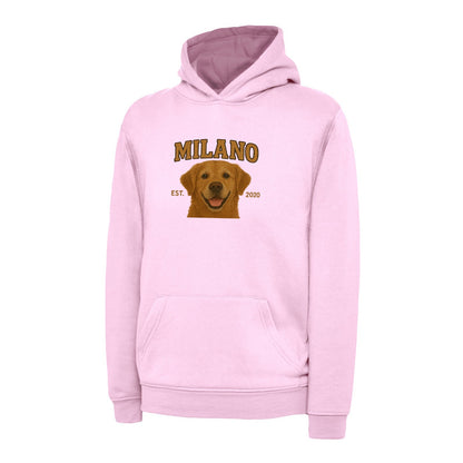Custom Embroidered Dog Hoodie