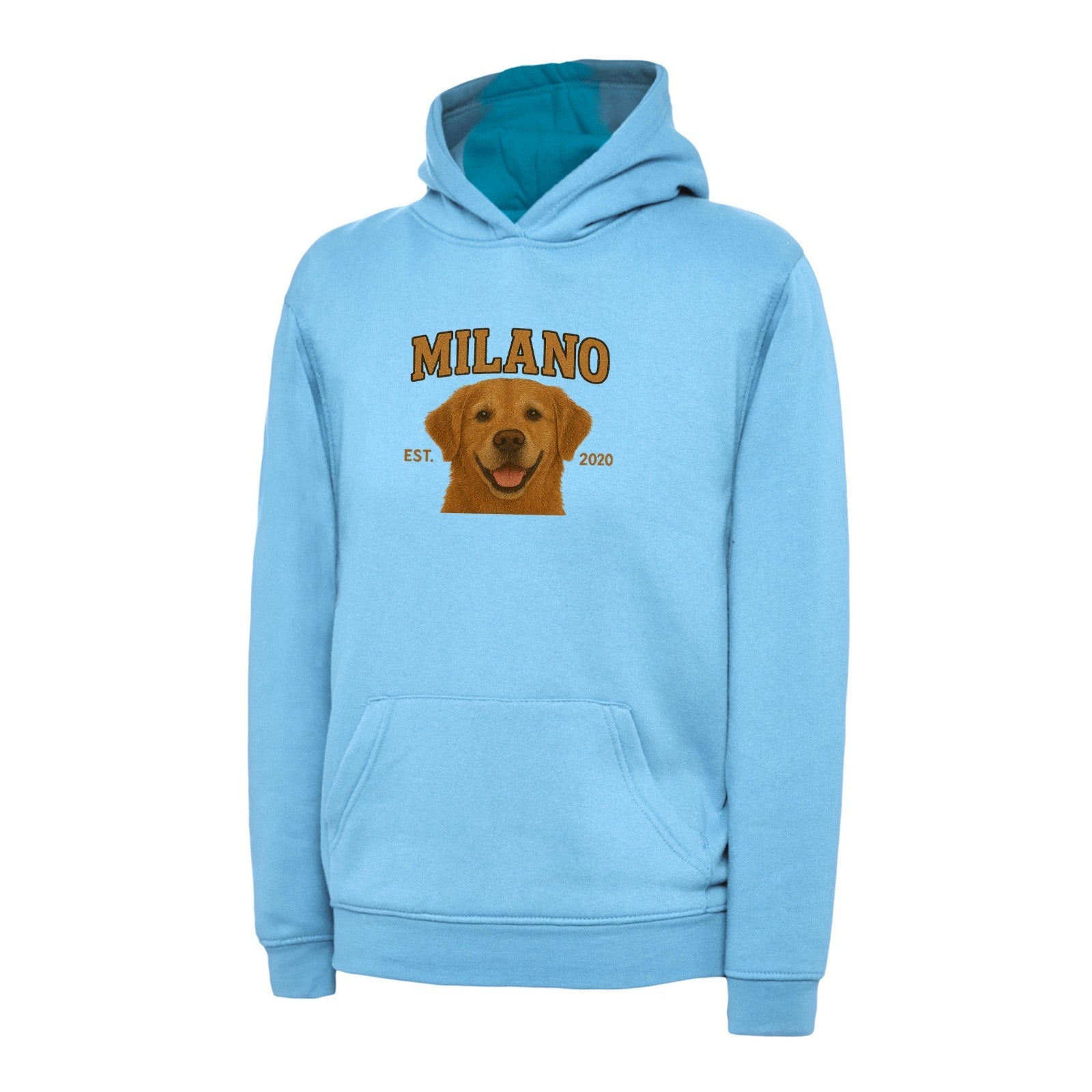 Custom Embroidered Dog Hoodie