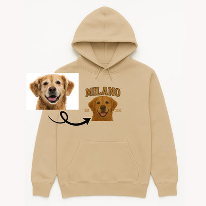 Custom Embroidered Dog Hoodie