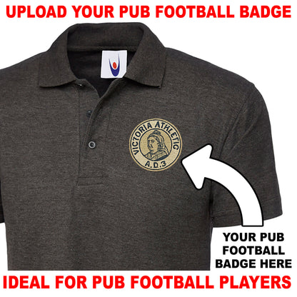 Personalised Pub Football Polo Shirt