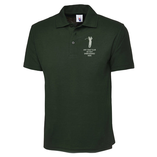 Personalised Golf Club Polo Shirt