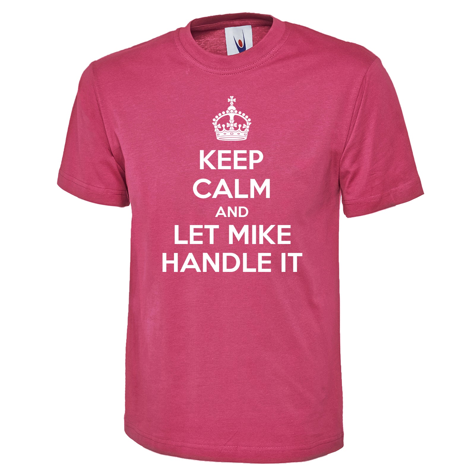 Personalised Keep Calm and Carry On T-Shirt Shop for Clothing UK