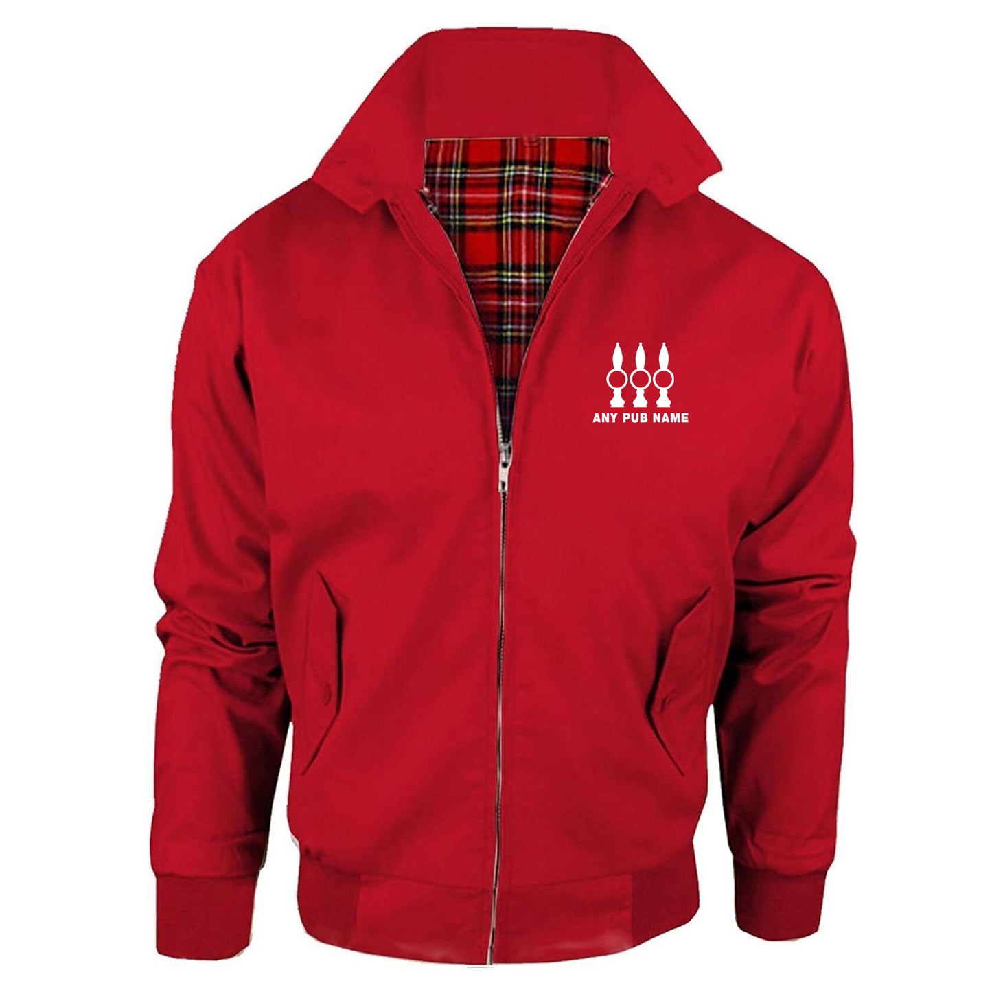 Personalised Pub Harrington Jacket