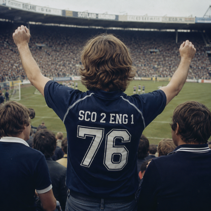 Personalised Scotland Football Shirt