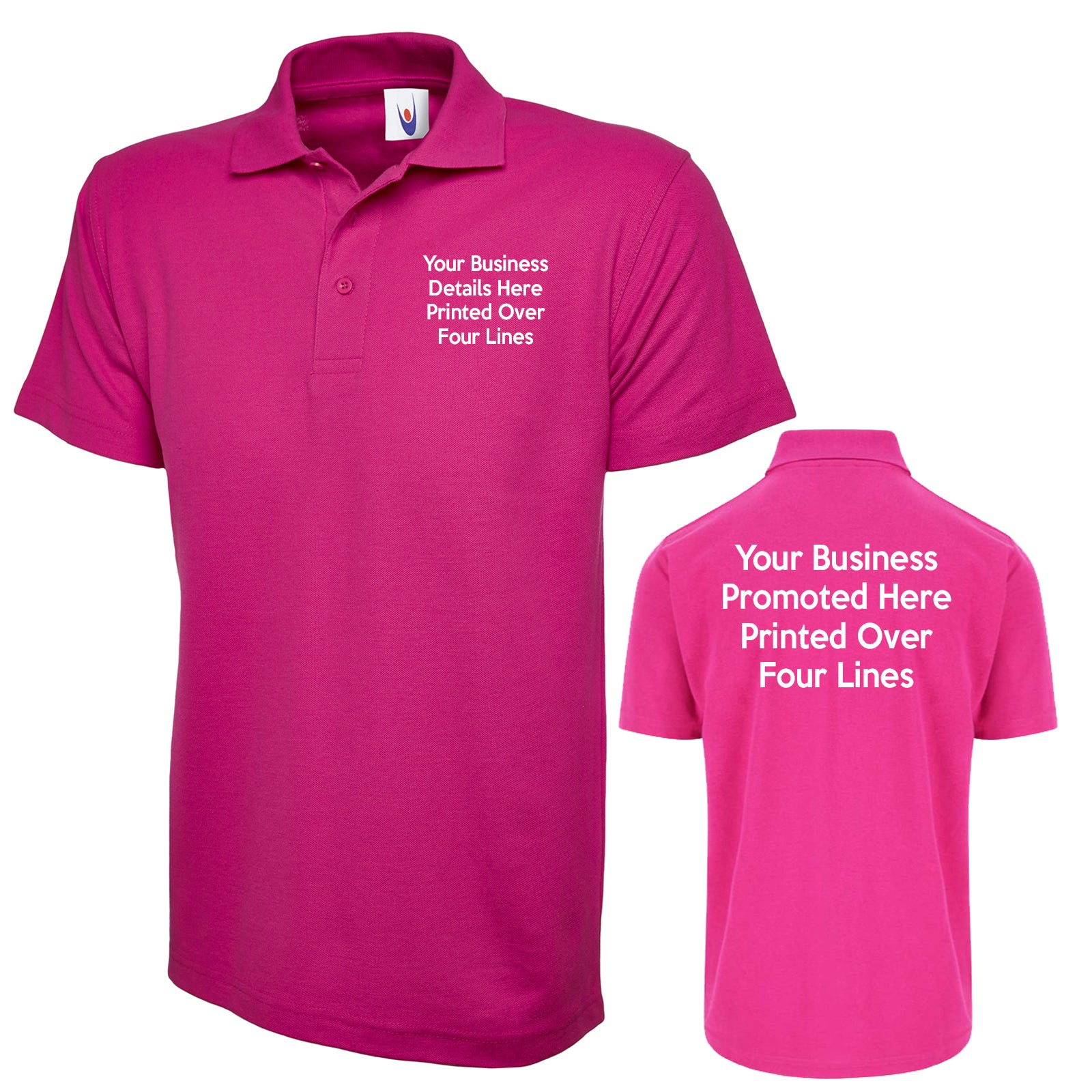 Personalised Workwear Polo Shirts