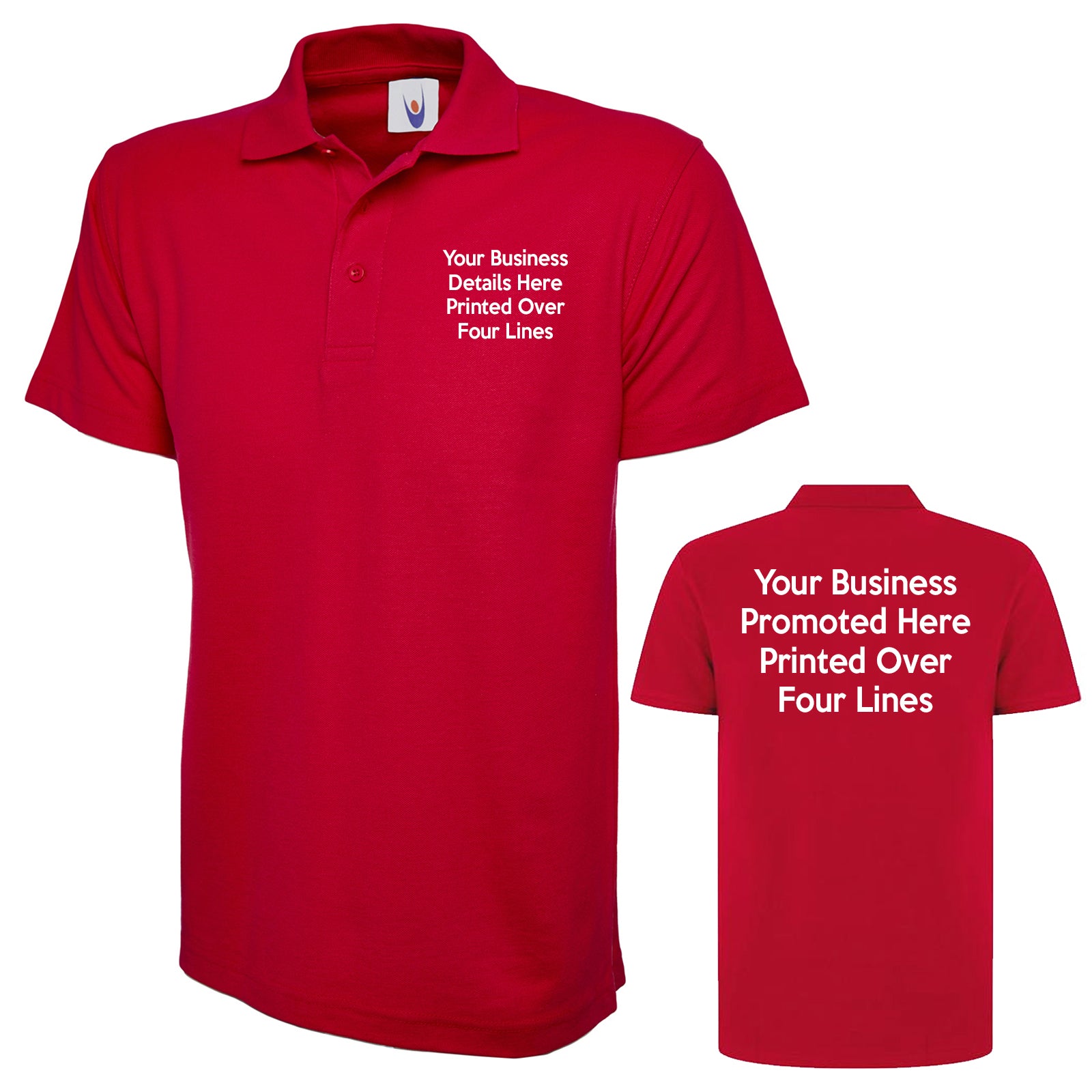 Personalised Workwear Polo Shirts