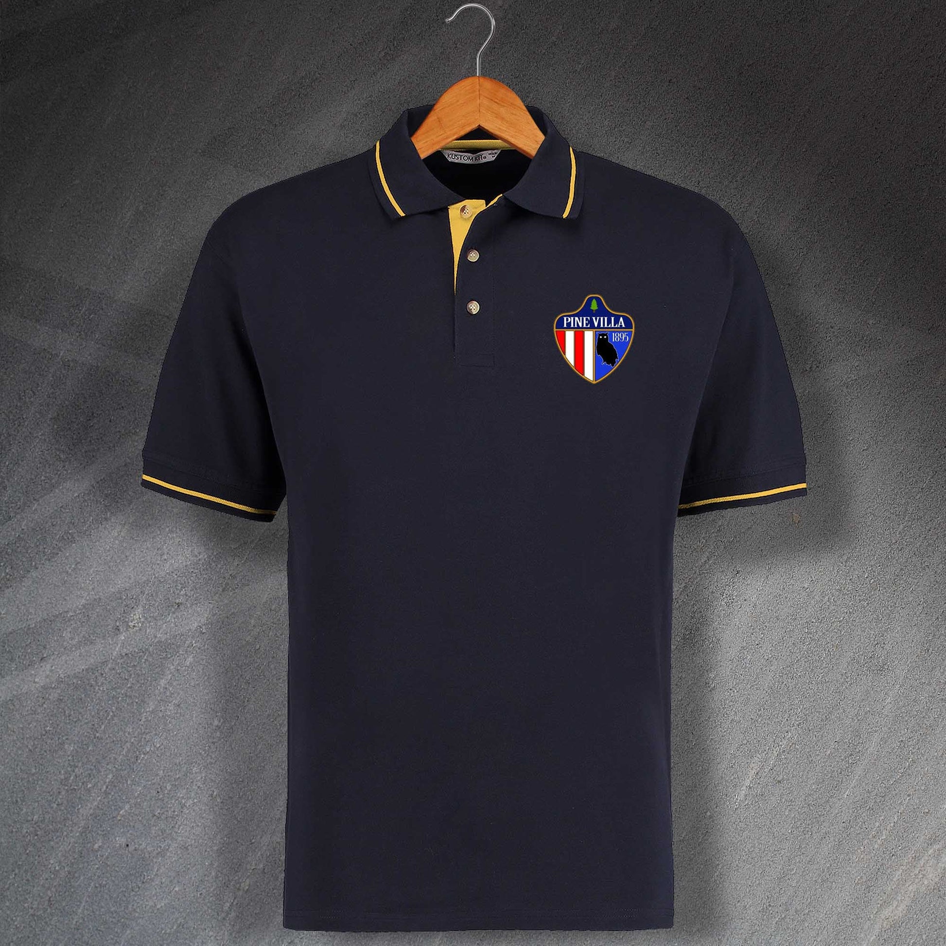 Pine Villa Football Polo Shirt