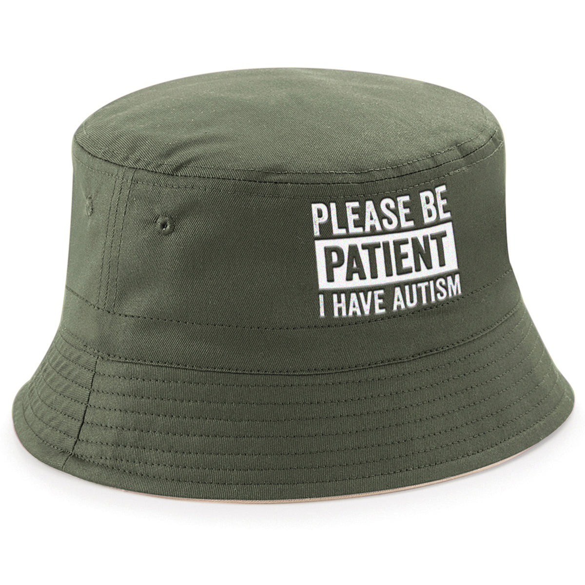 Please Be Patient I Have Autism Bucket Hat