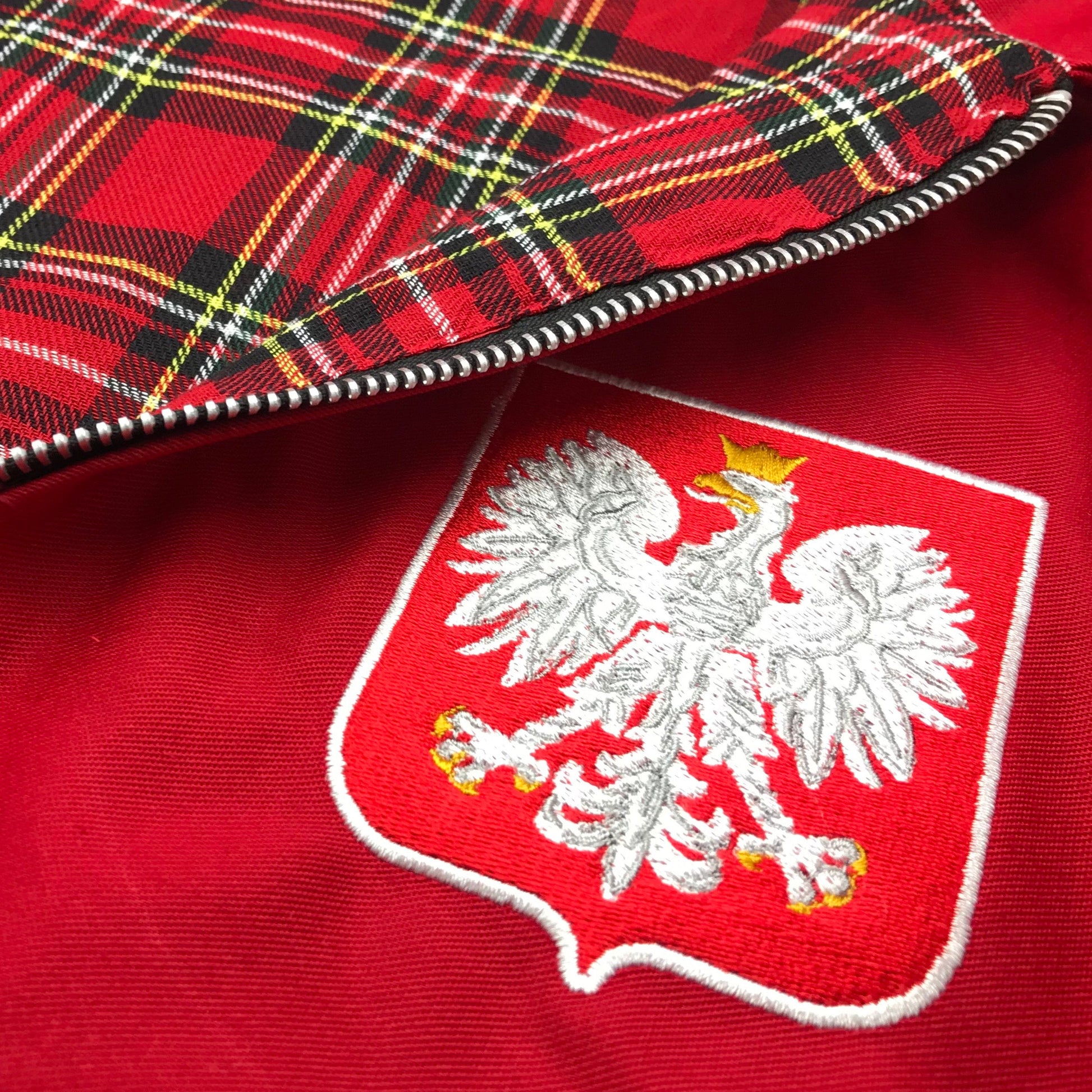 Retro Poland Harrington Jacket