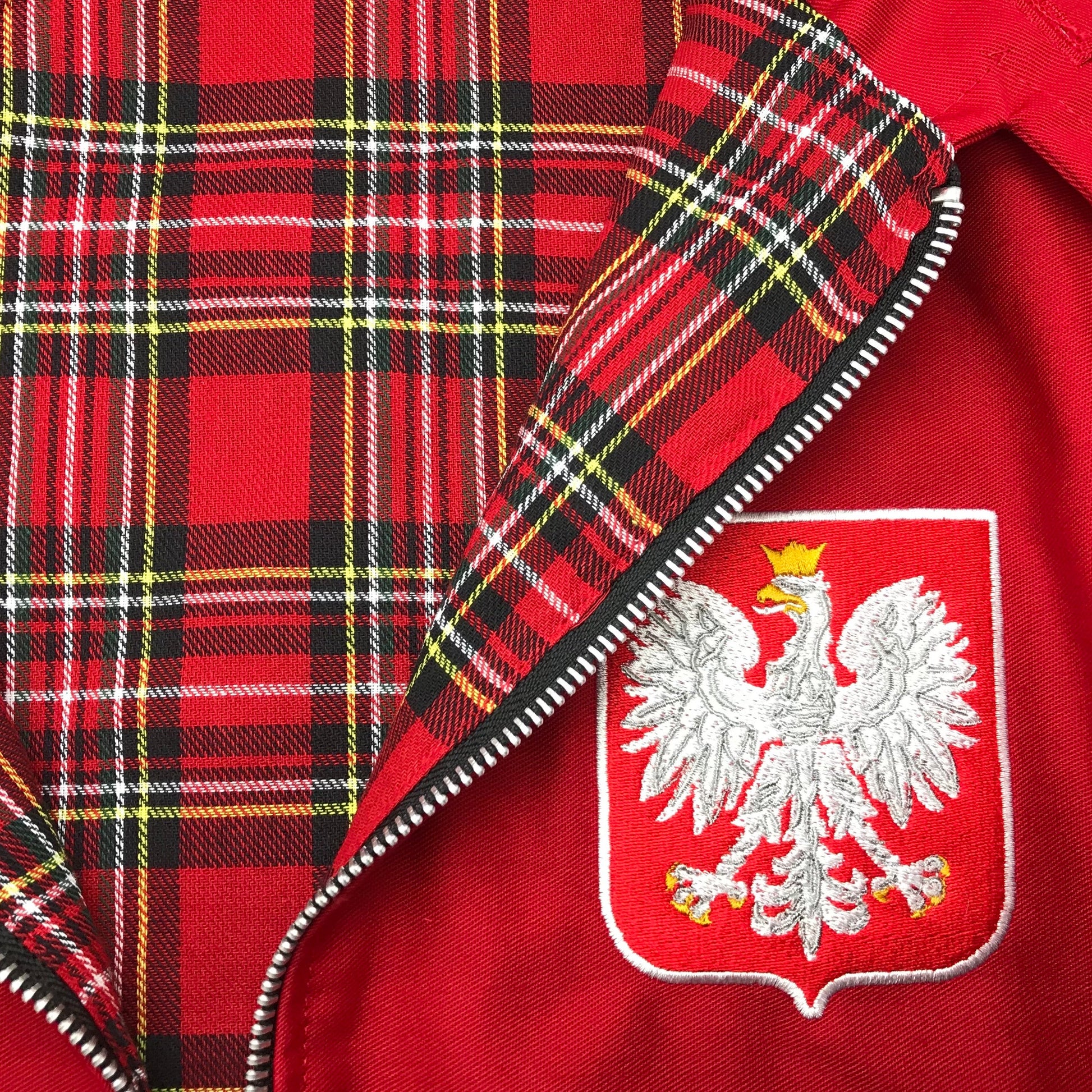 Retro Poland Harrington Jacket