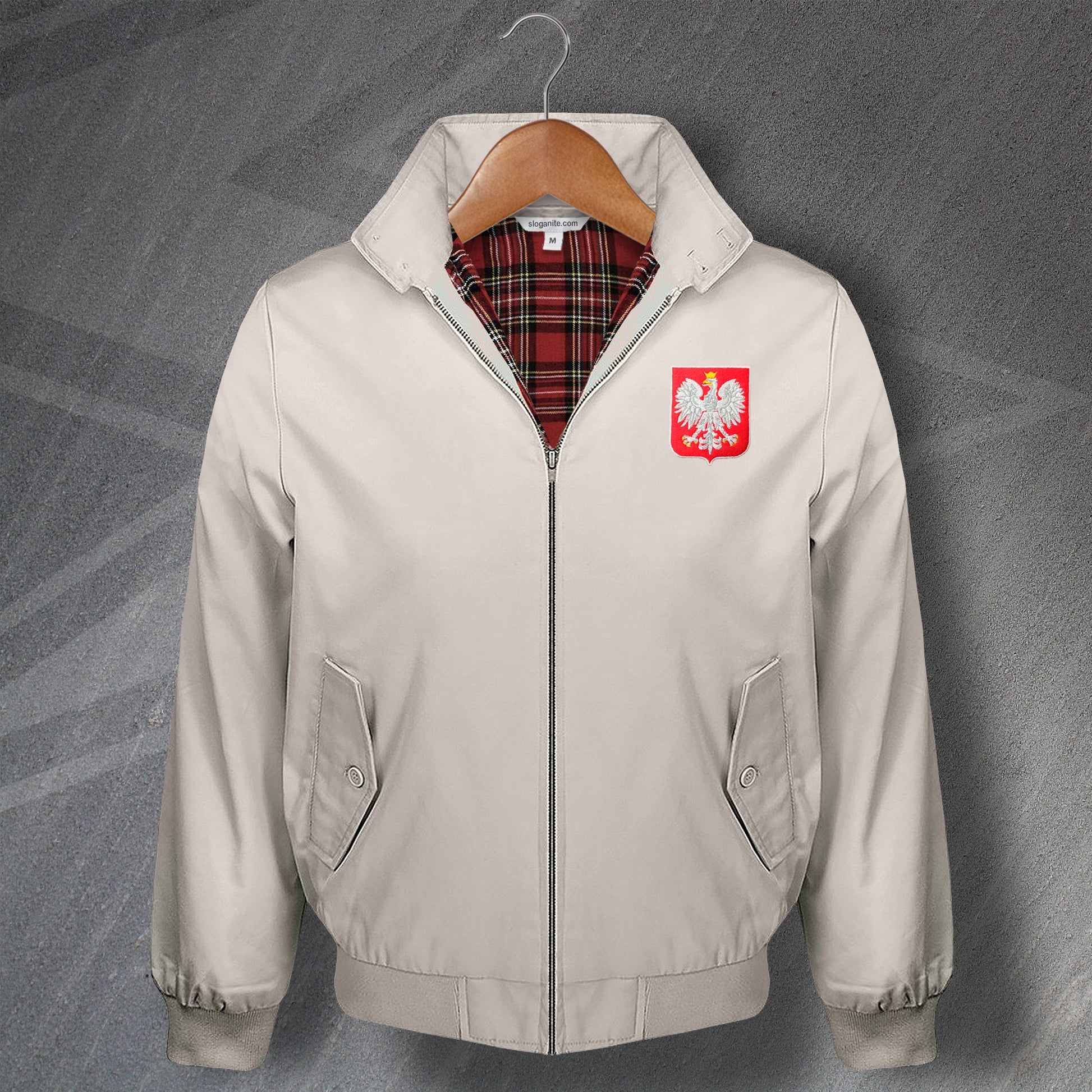 Retro Poland Harrington Jacket