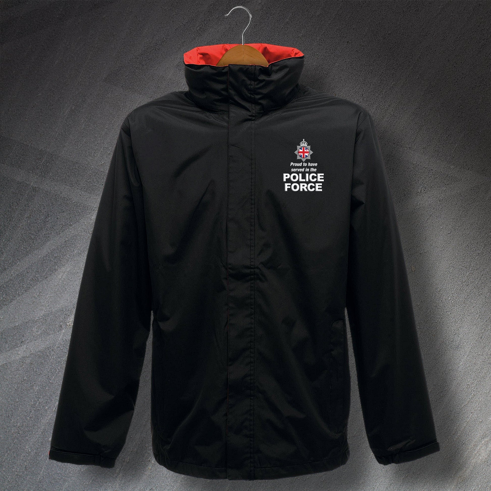 Police Force Waterproof Jacket