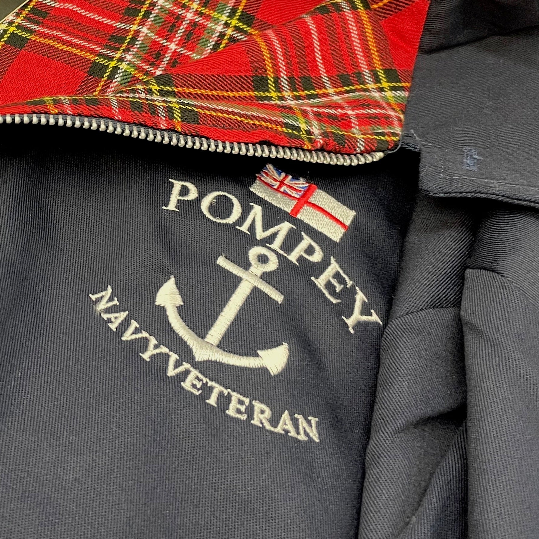 Pompey Navy Veteran Harrington Jacket