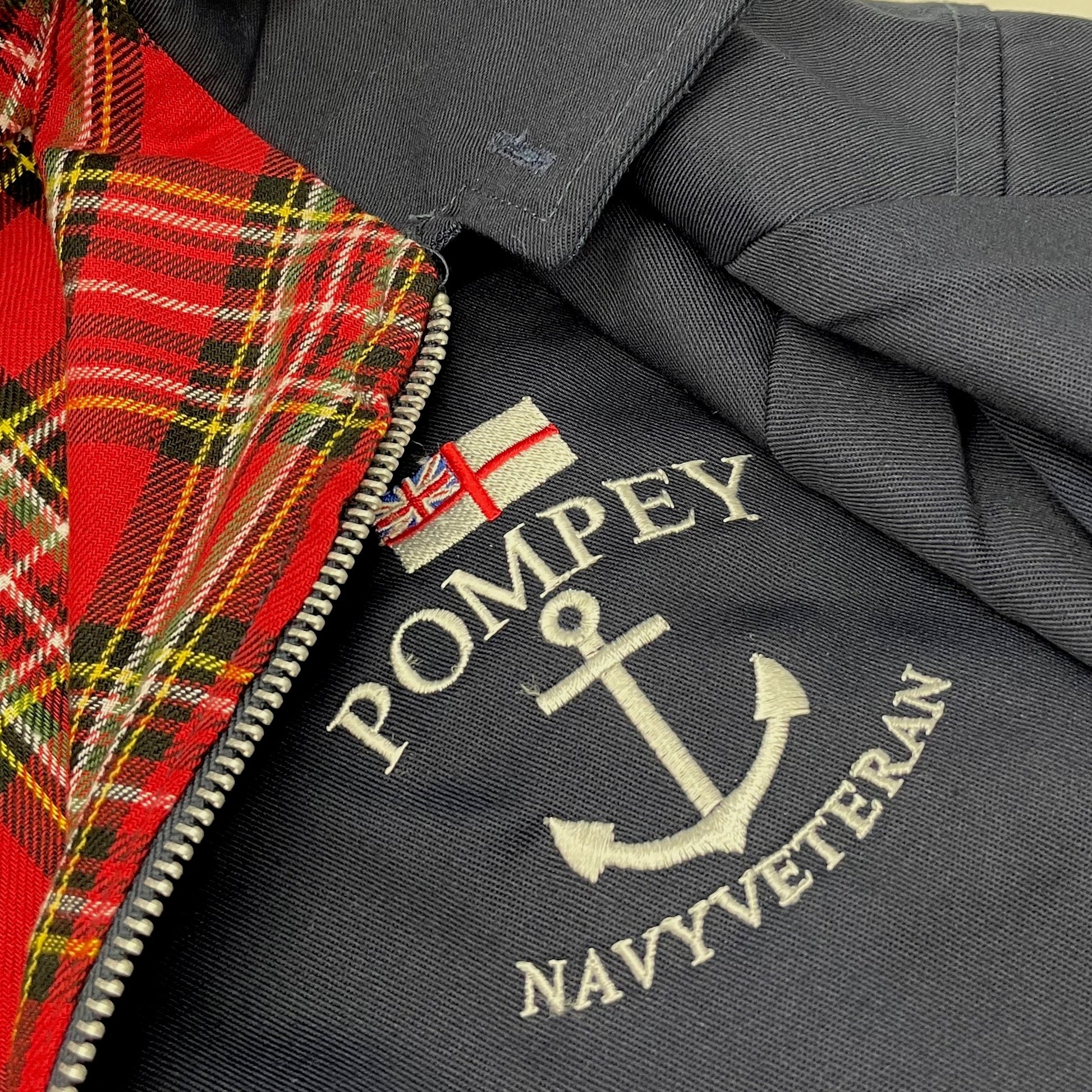 Pompey Navy Veteran Harrington Jacket