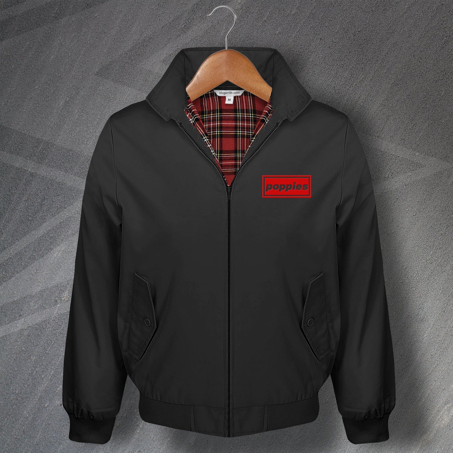 Kettering Embroidered Football Harrington Jacket