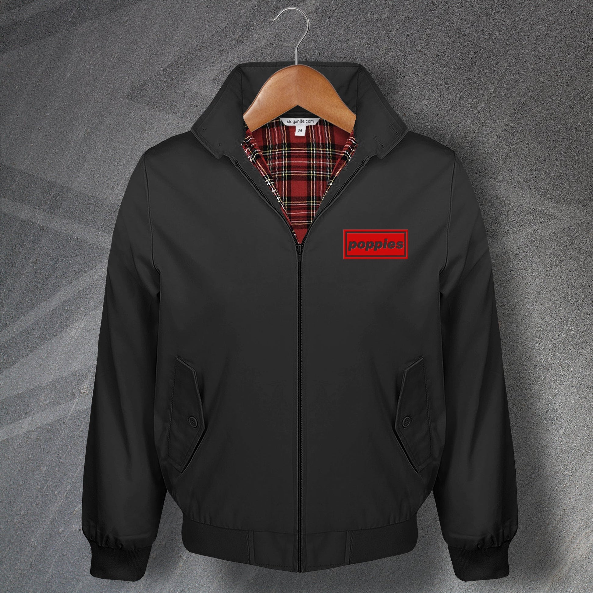 Kettering Embroidered Football Harrington Jacket