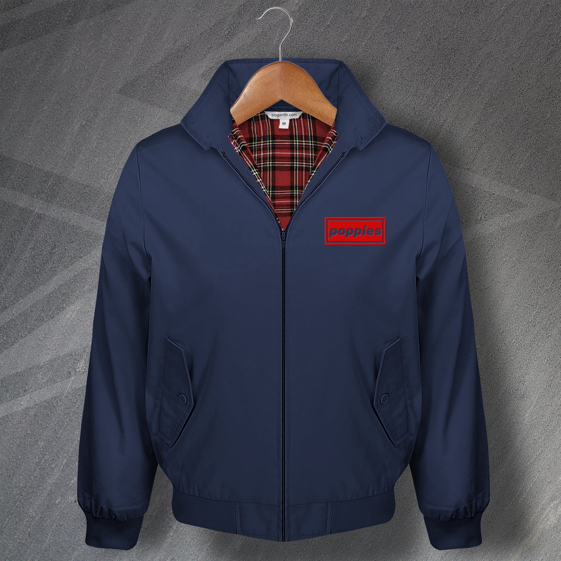 Kettering Embroidered Football Harrington Jacket