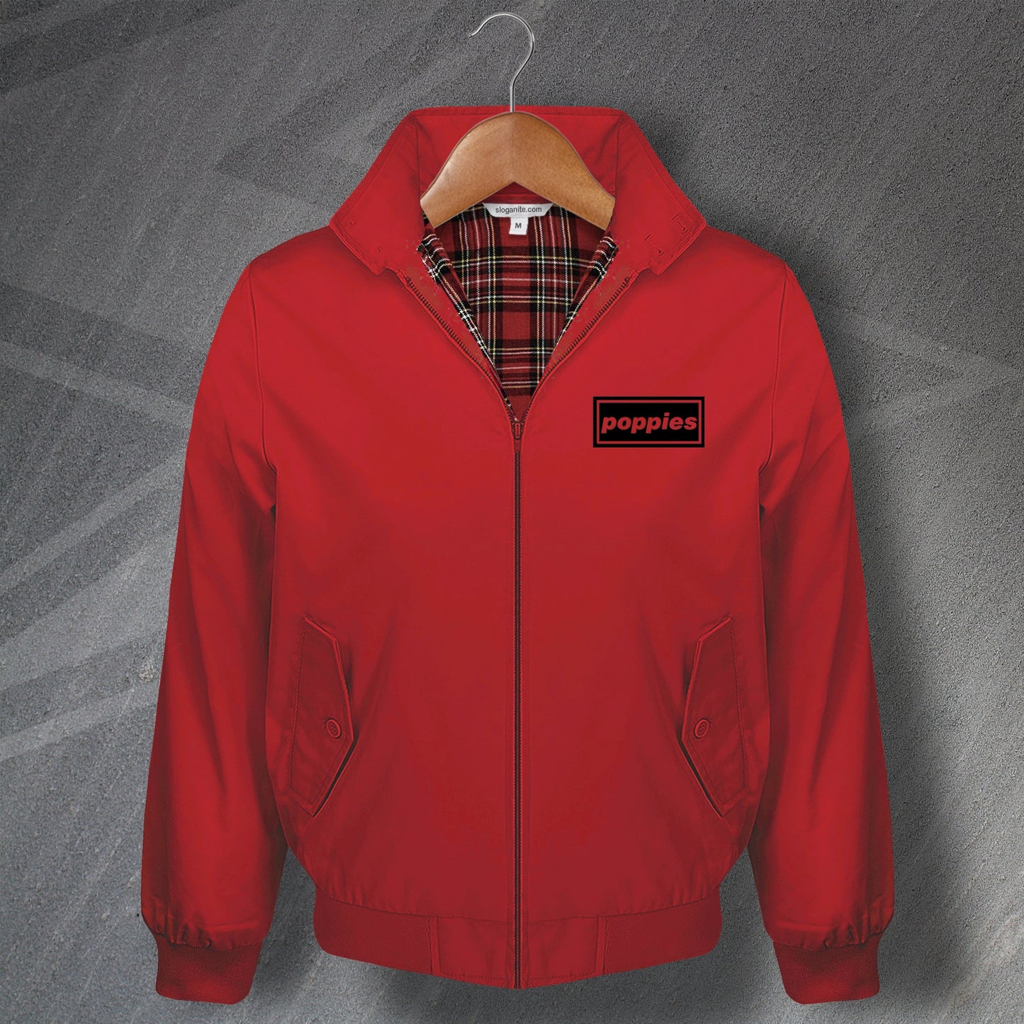 Kettering Embroidered Football Harrington Jacket