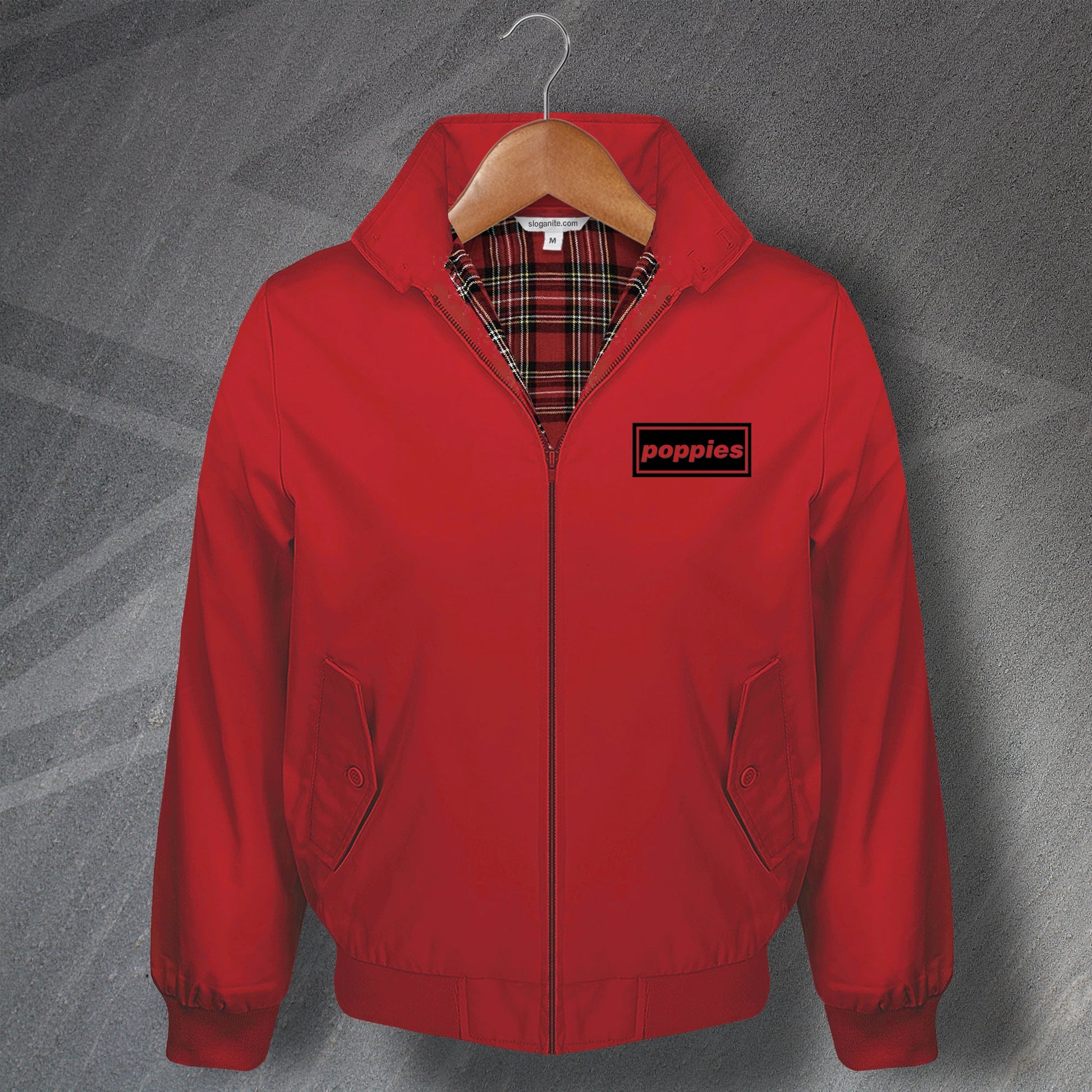 Kettering Embroidered Football Harrington Jacket