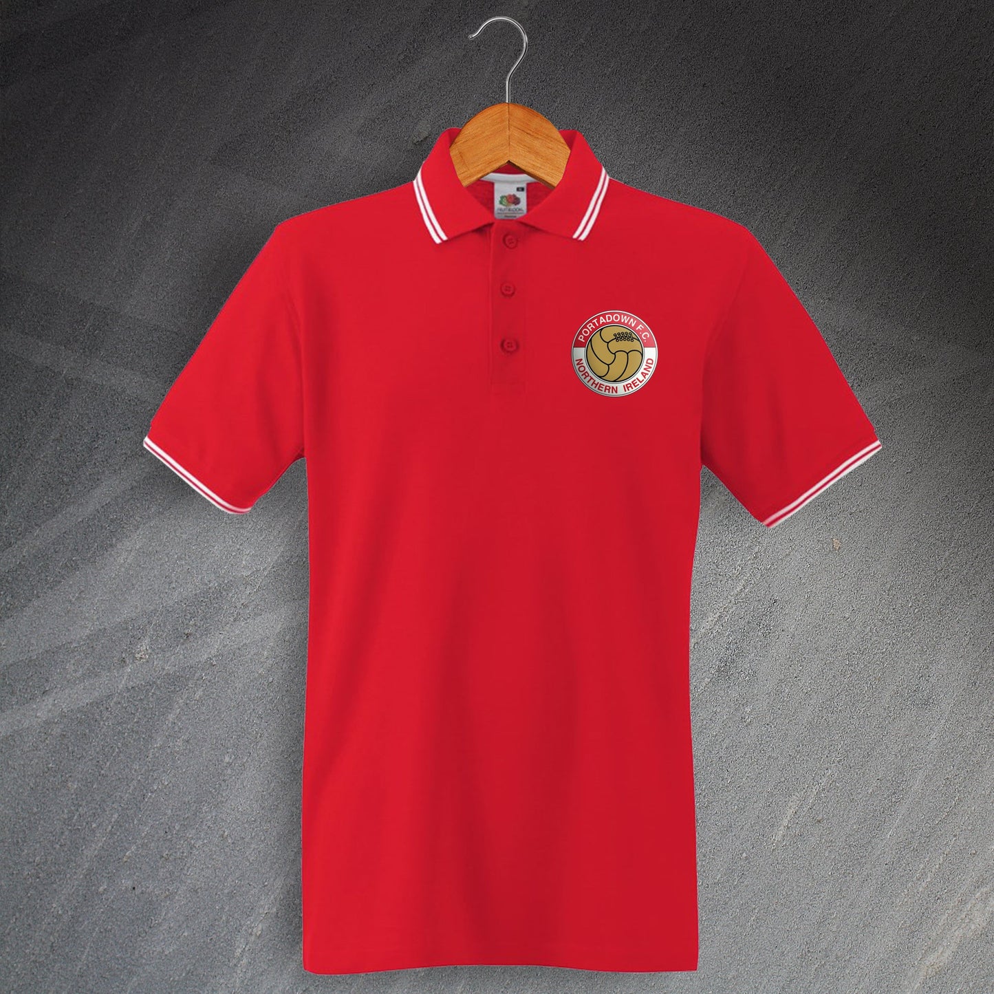 Portadown Football Polo Shirt