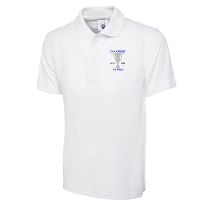 Portsmouth Champions 2023-24 Pompey Polo Shirt